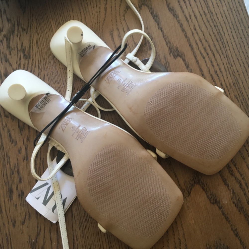 Zara mid-height heel sandals - Picture 10 of 10